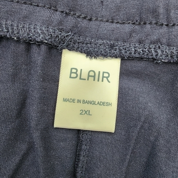 BLAIR Essential Knit Drawstring Pull-On Pants. size 2XL. New without tags.Wais - Picture 4 of 5